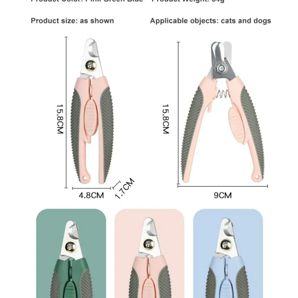 Upscale Pet Nail Clippers Grooming Dog Nail Clippers With Safety Guard